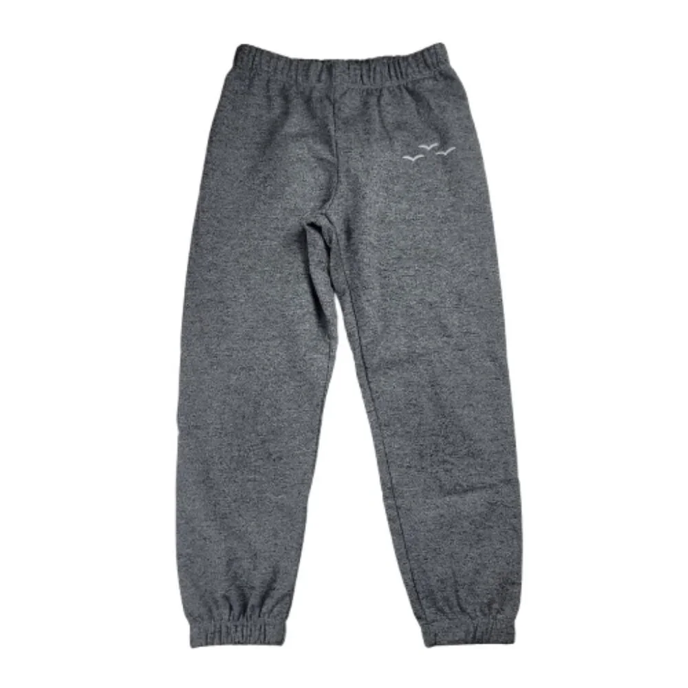 Lazypants Kids Fleece Sweatsuit Gray Hoodie Jogger Set Size 8Y